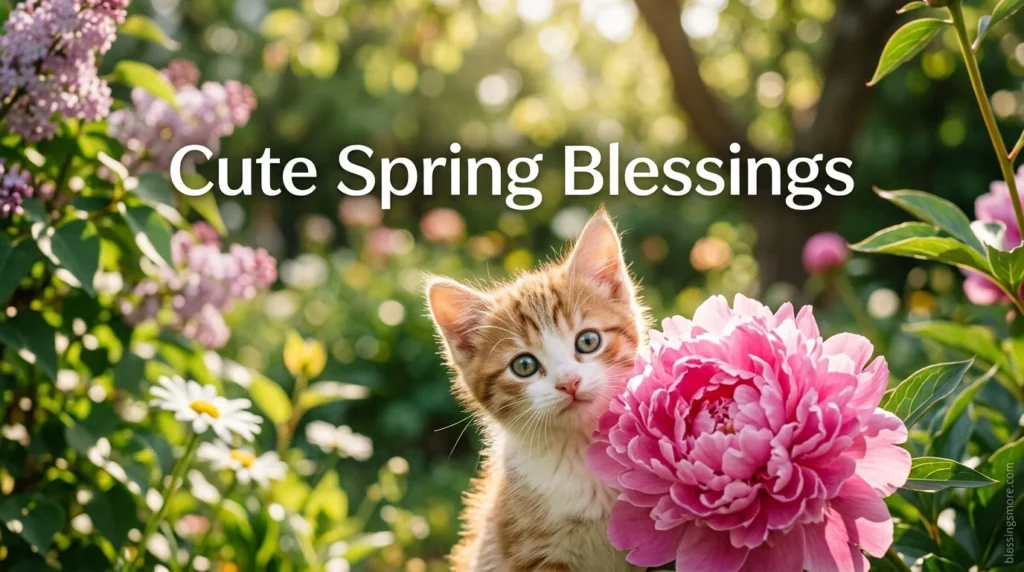 Cute Spring Blessings