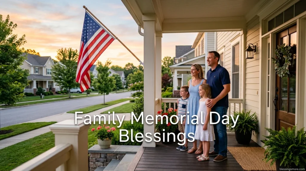 Family Memorial Day Blessings