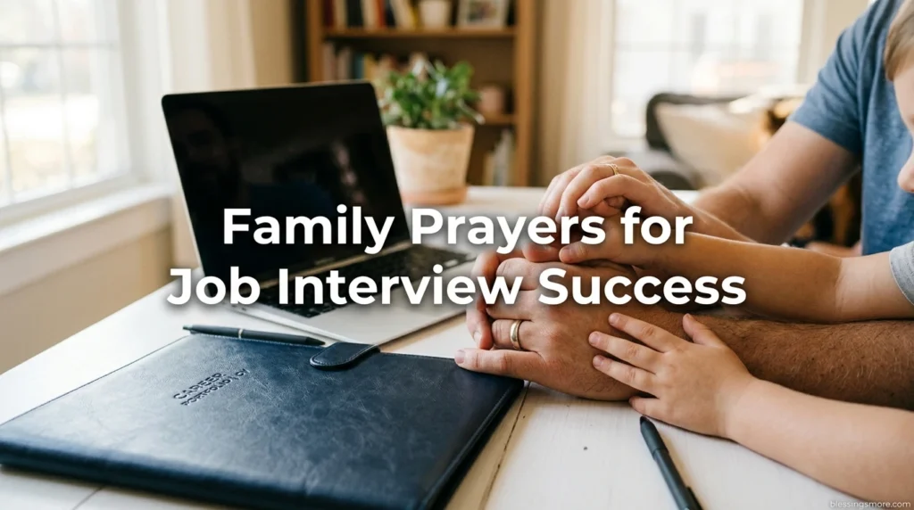 Family Prayers for Job Interview Success