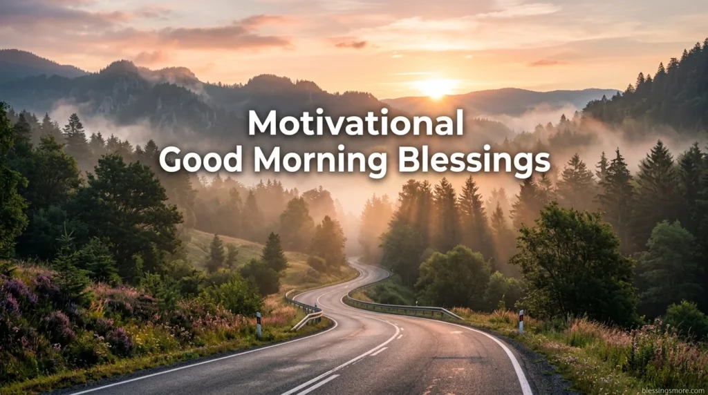Motivational Good Morning Blessings