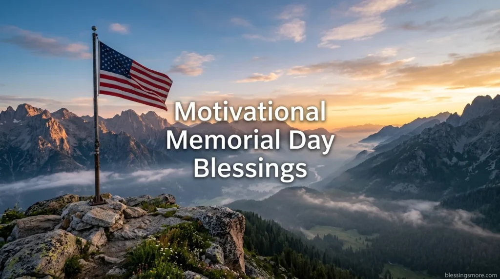 Motivational Memorial Day Blessings