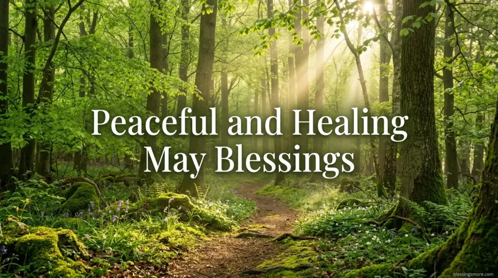Peaceful and Healing May Blessings