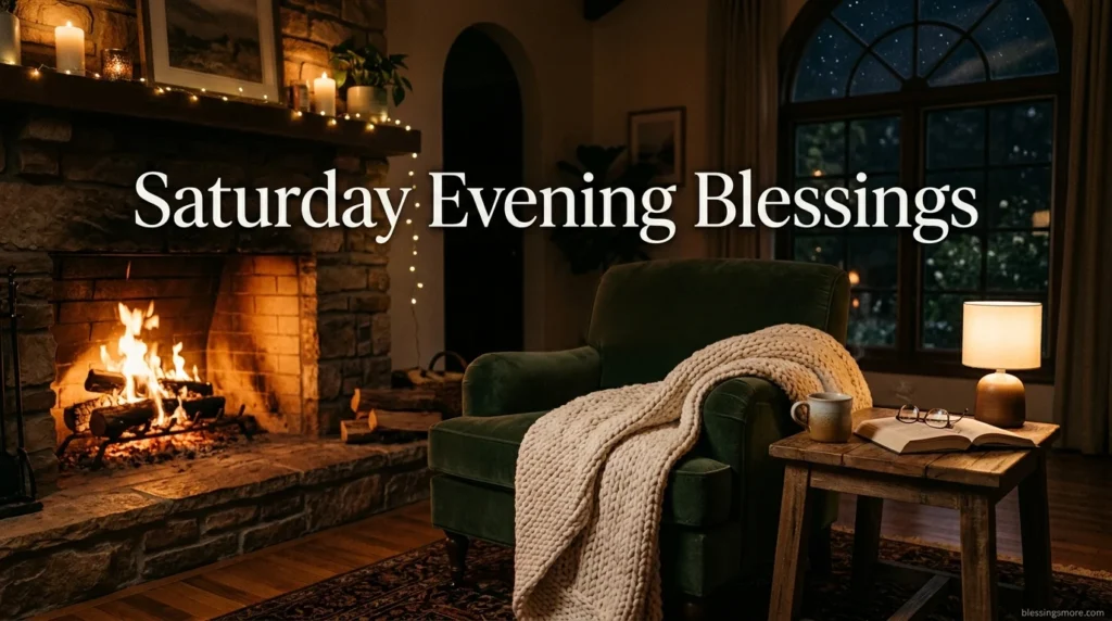 Saturday Evening Blessings