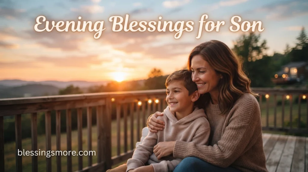 Evening Blessings for Son