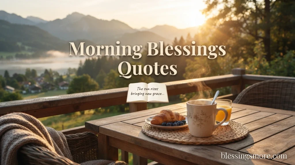 Morning Blessings Quotes