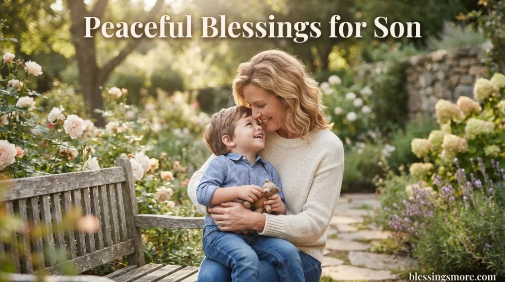 Peaceful Blessings for Son
