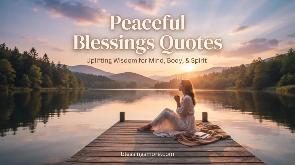 Peaceful Blessings Quotes