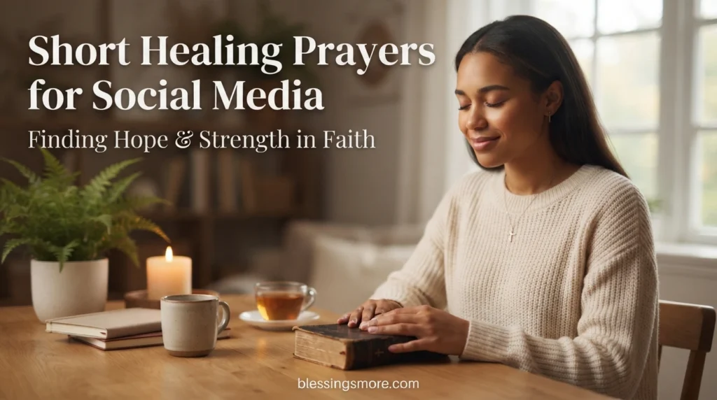 Short Healing Prayers for Social Media