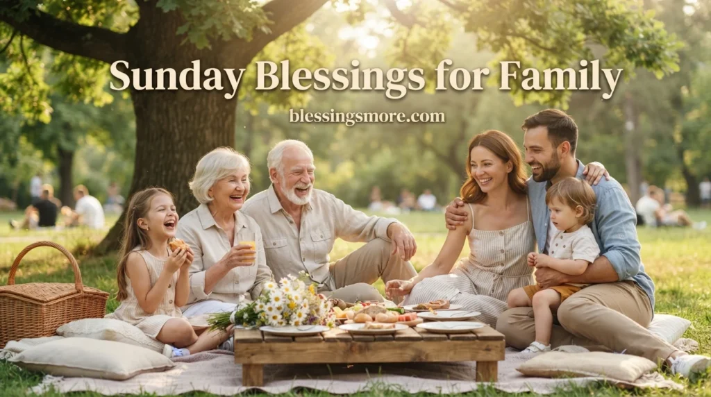 Sunday Blessings for Family