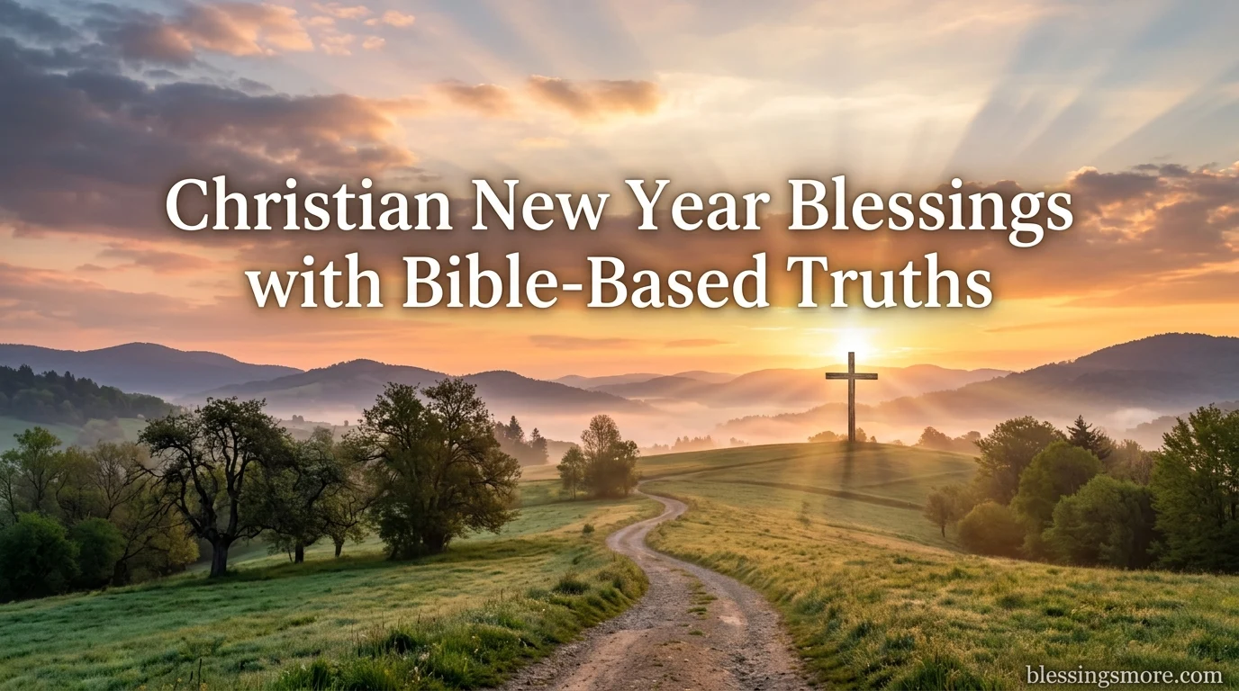 Christian New Year Blessings with Bible-Based Truths