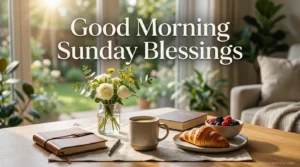 Good Morning Sunday Blessings
