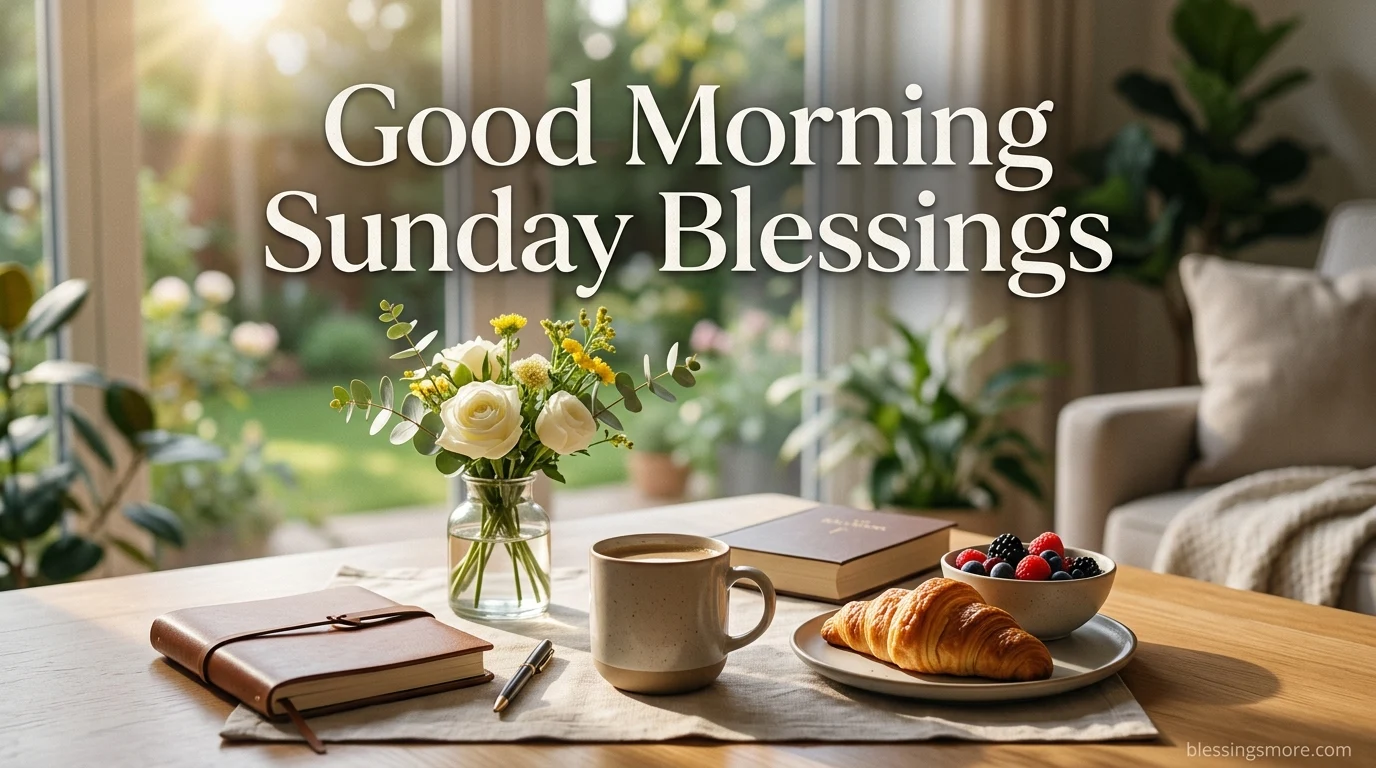 Good Morning Sunday Blessings