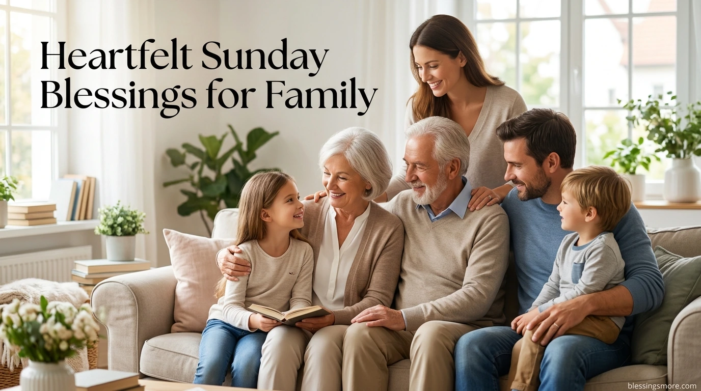 Heartfelt Sunday Blessings for Family