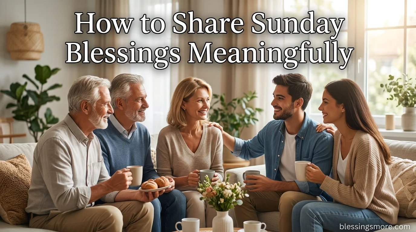 How to Share Sunday Blessings Meaningfully