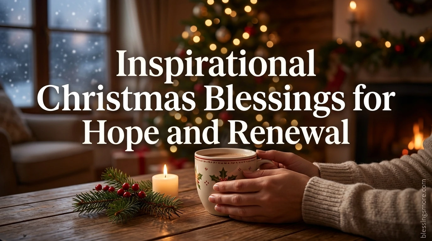 Inspirational Christmas Blessings for Hope and Renewal