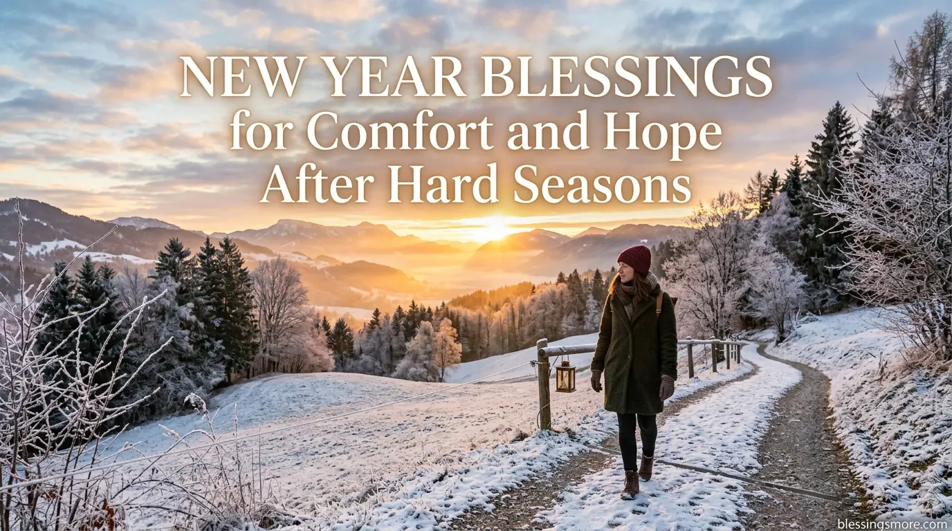 New Year Blessings for Comfort and Hope After Hard Seasons