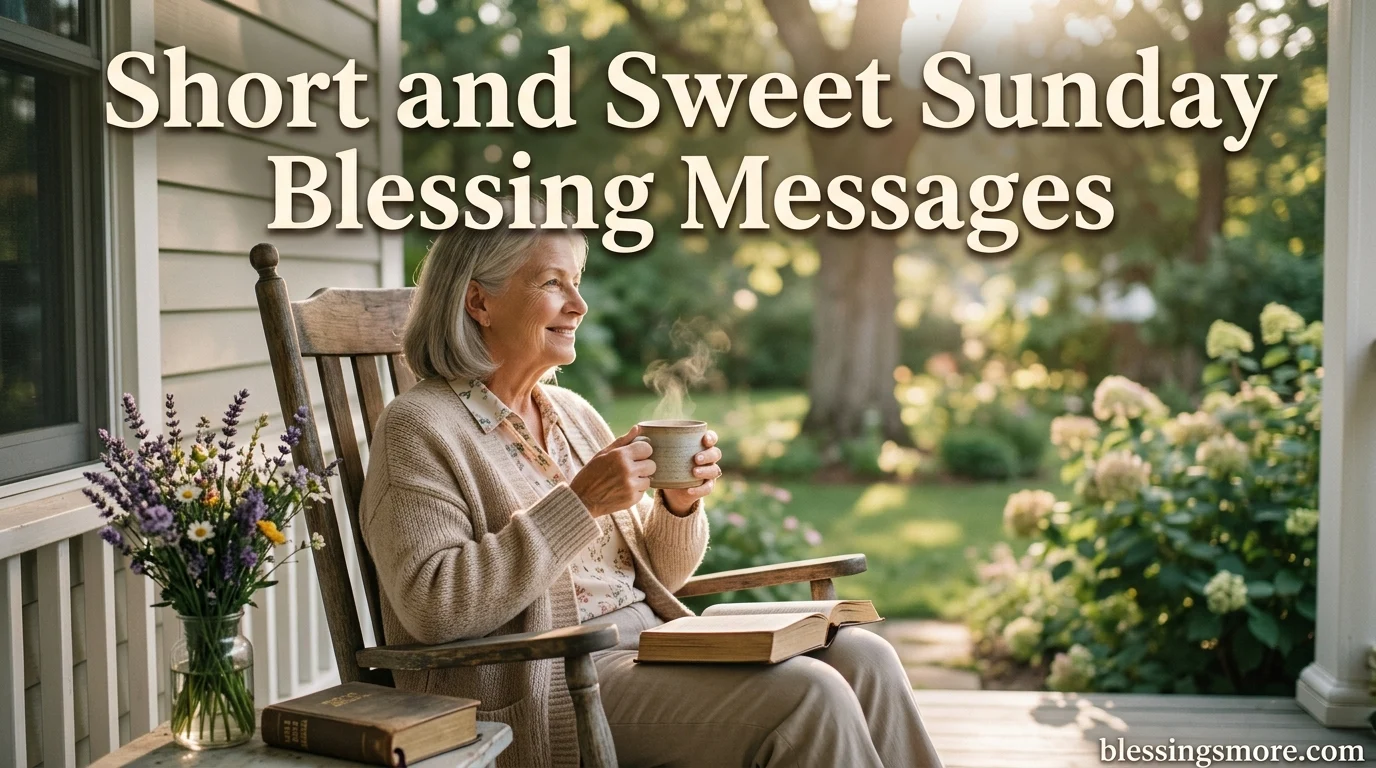 Short and Sweet Sunday Blessing Messages