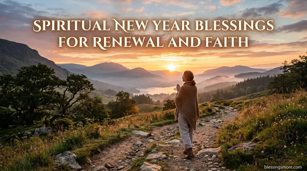 Spiritual New Year Blessings for Renewal and Faith