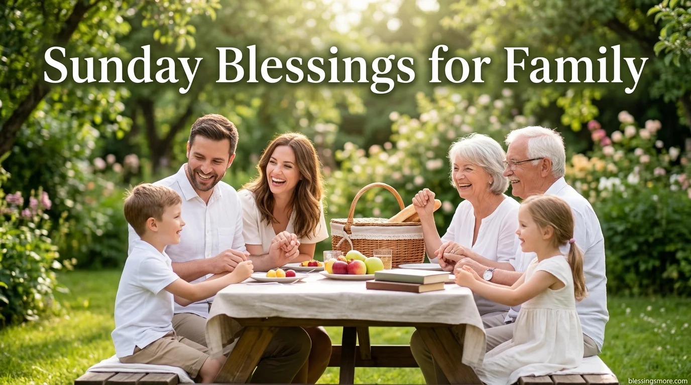 Sunday Blessings for Family
