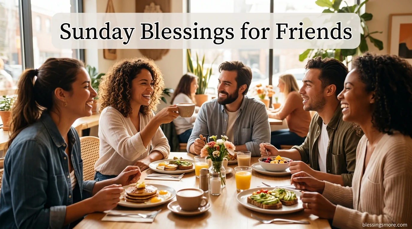Sunday Blessings for Friends