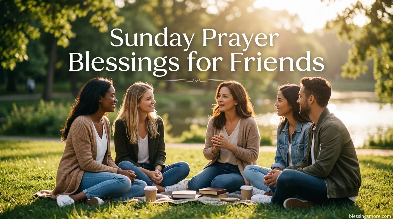 Sunday Prayer Blessings for Friends